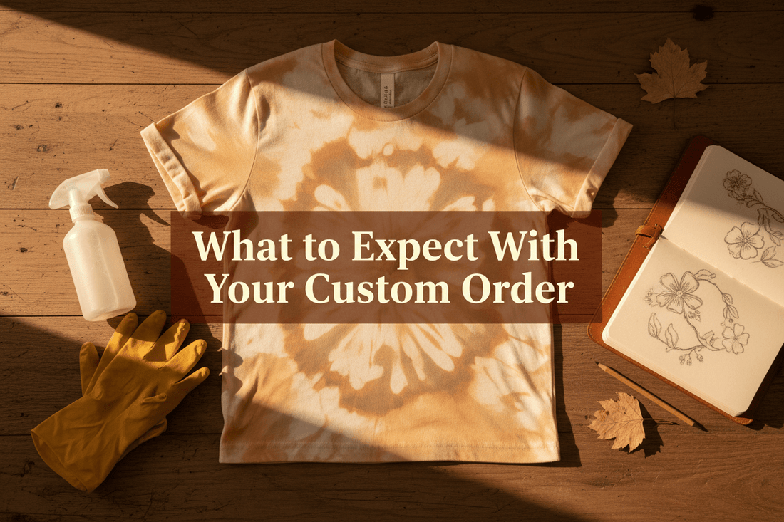 How to Design a Custom Bleached T-Shirt (And What to Expect) - The Flat Creek Shop LLC