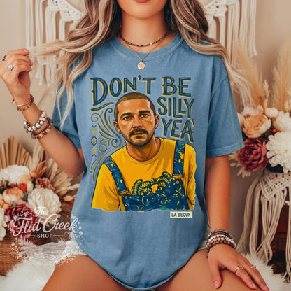 Shia LaBeouf Graphic Tee | Silly Meme Shirt | Comfort Colors Apparel