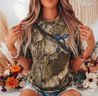 Riding Into The 250th | Patriotic Duck Camo Tee