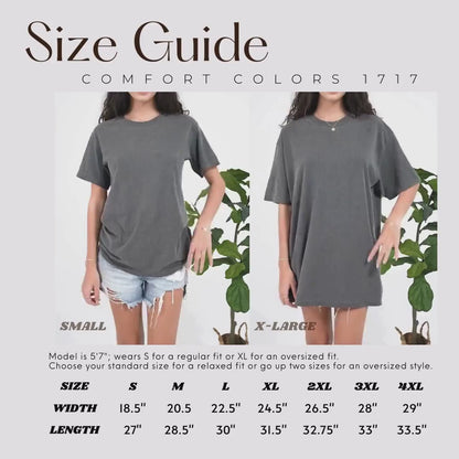 Comfort Colors Christmas Bow T-shirt