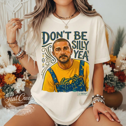 Shia LaBeouf Graphic Tee | Silly Meme Shirt | Comfort Colors ApparelSThe Flat Creek Shop LLC