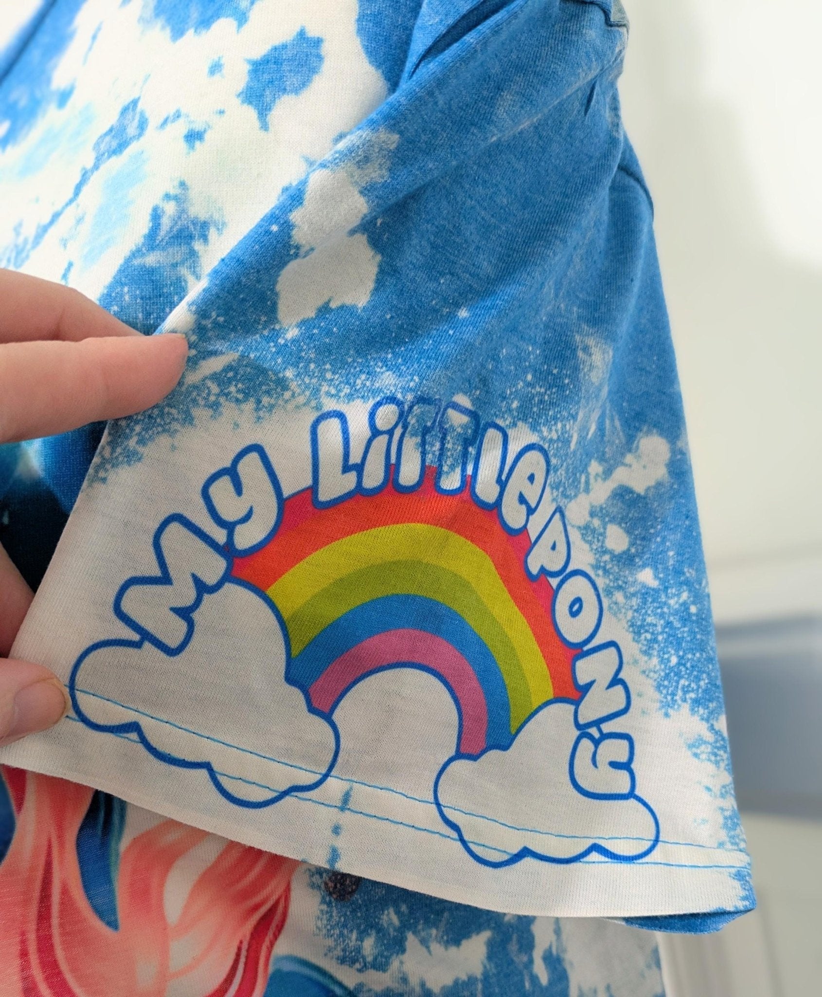 Star Catcher Bleached T-Shirt | My Little Pony MLP Retro TeeSmallThe Flat Creek Shop LLC